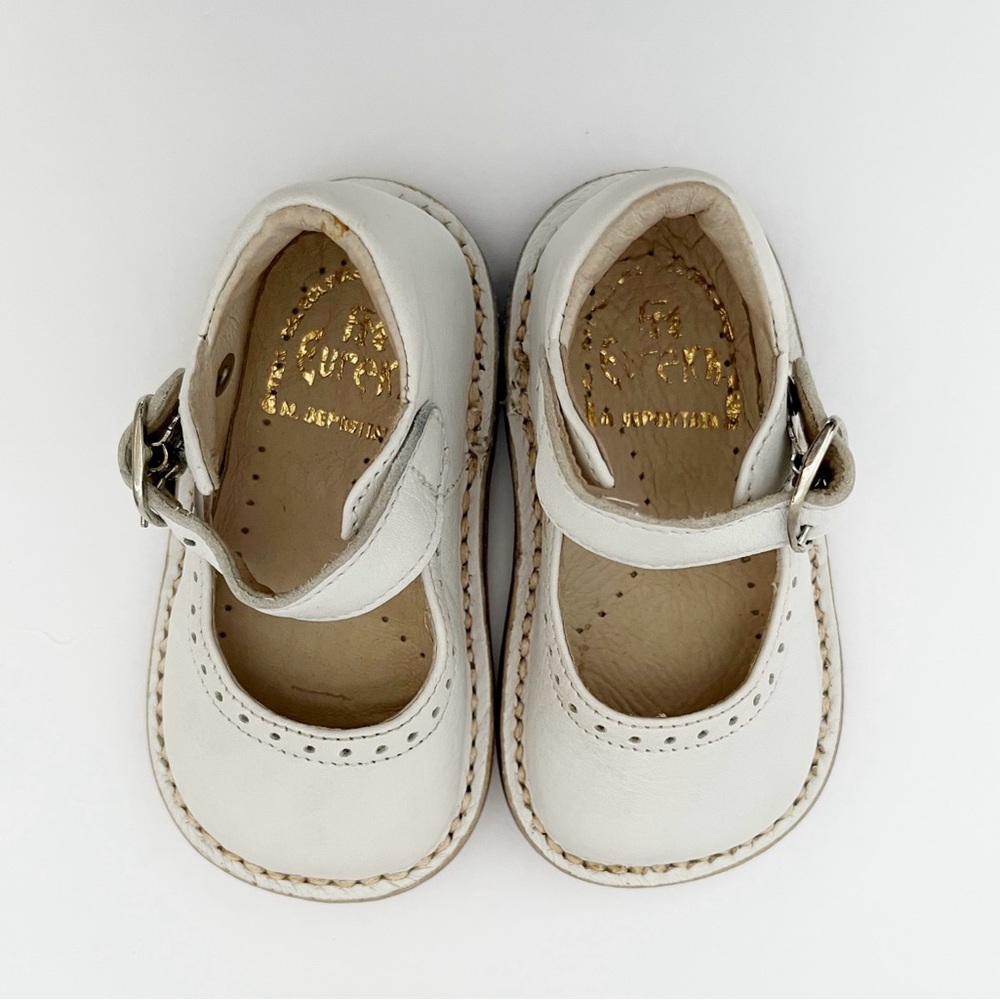 EUREKA BABY GIRL’S ARIEL HANDCRAFTED LEATHER MARY JANE SHOES SIZE EU 18 (SIZE 3)